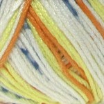 Пряжа для вязания ПЕХ Детский Хлопок (100% Мерсеризированный хлопок) 100гр 330м принт цв.847М